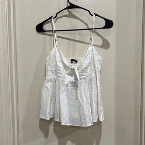 Abercrombie & Fitch White Tank top